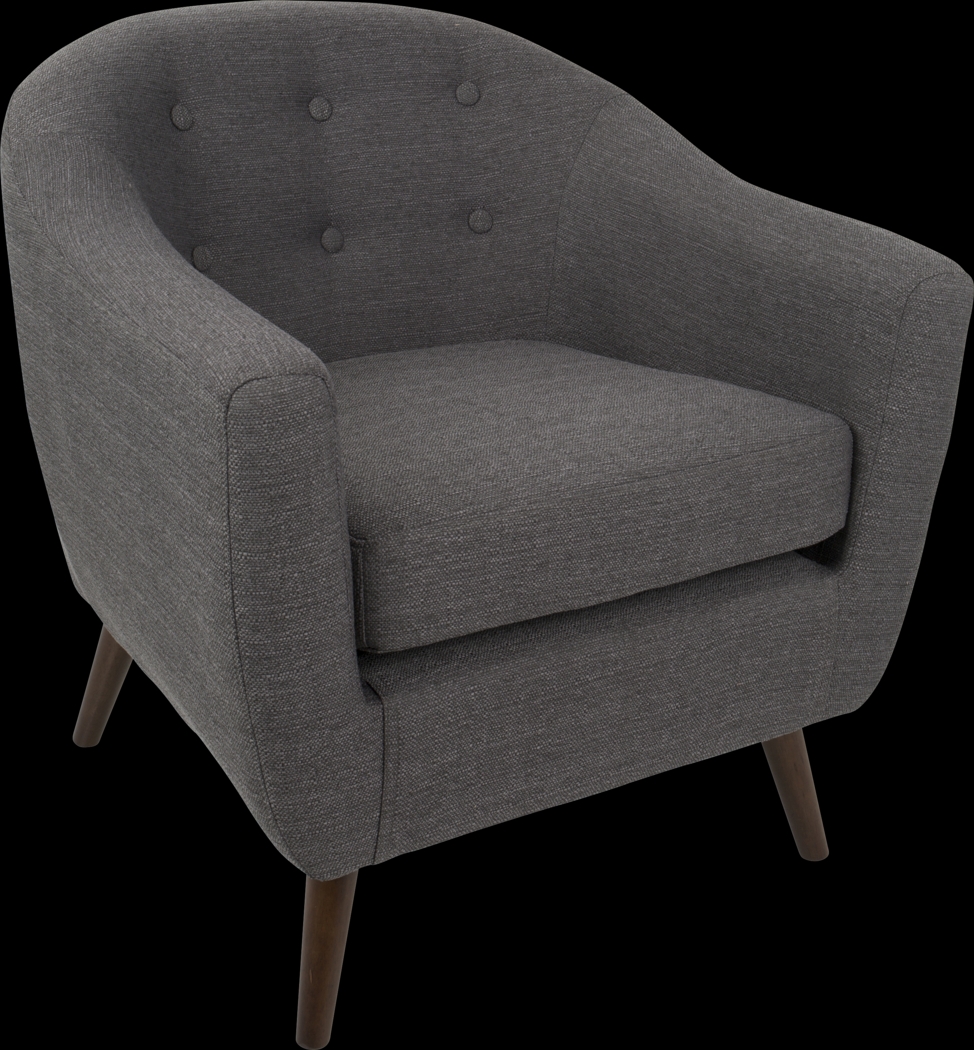 Rozelle Gray Accent Chair - Thumbnail - Image 1