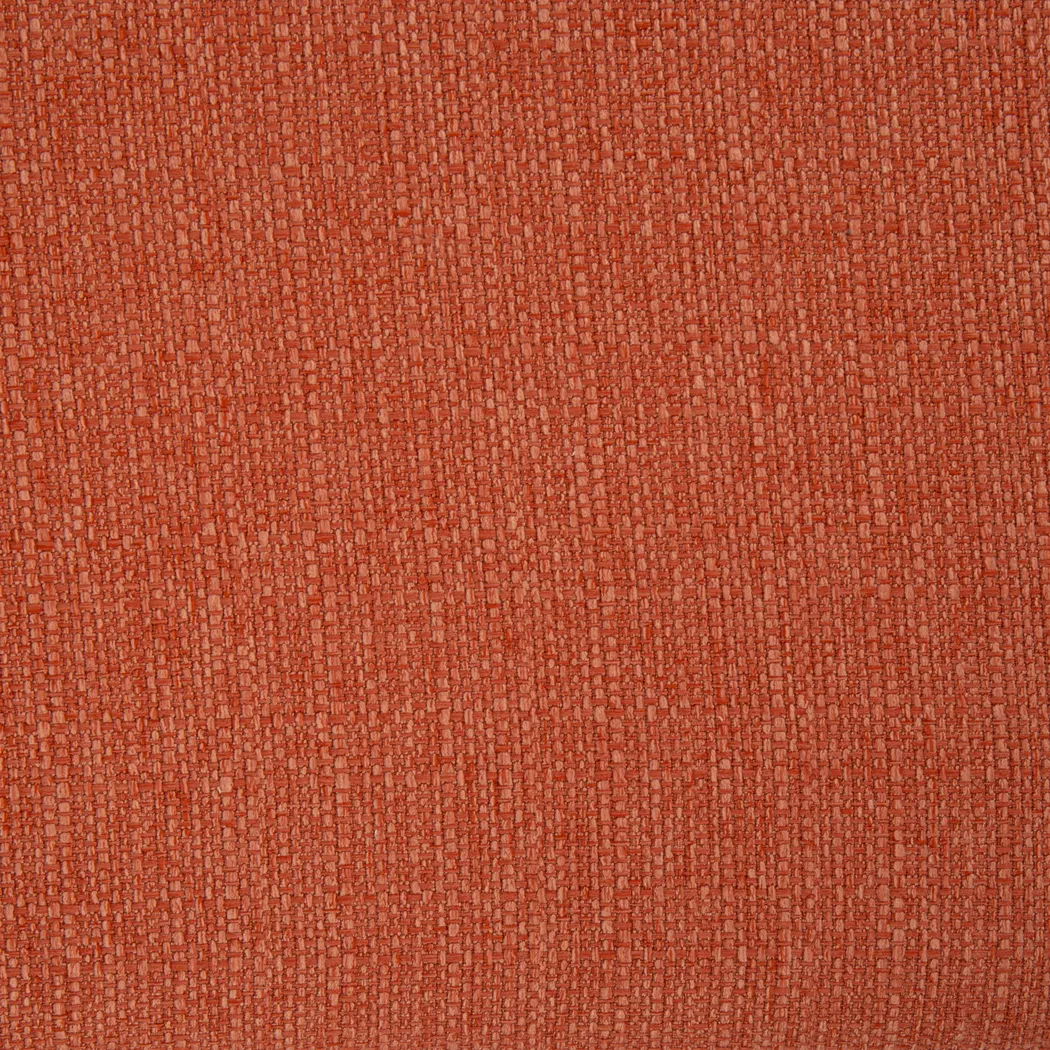 Rozelle Orange Accent Chair & Ottoman - Thumbnail - Image 4