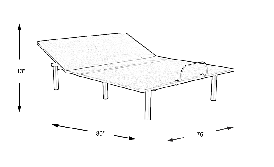 Dimension Image. Please refer to the Dimension Tab on this page for dimension details.