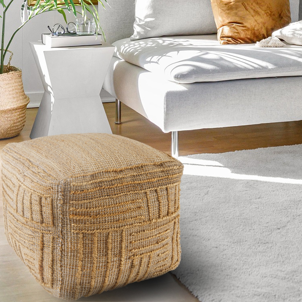Ruasen Tan Pouf - Thumbnail - Image 2
