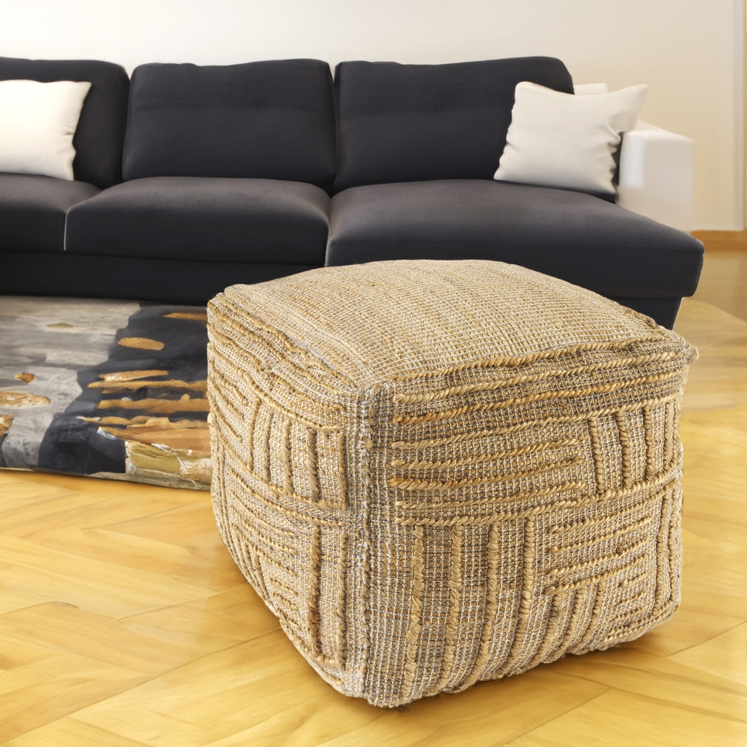 Ruasen Tan Pouf - Thumbnail - Image 6
