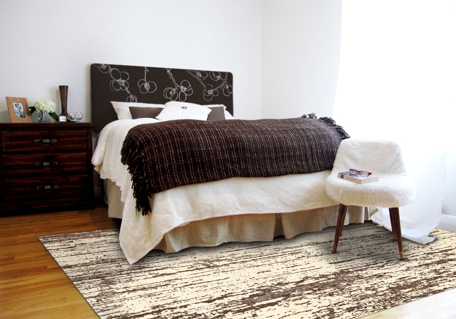 Rubo Cream 7'10 x 11' Rug - Thumbnail - Image 2