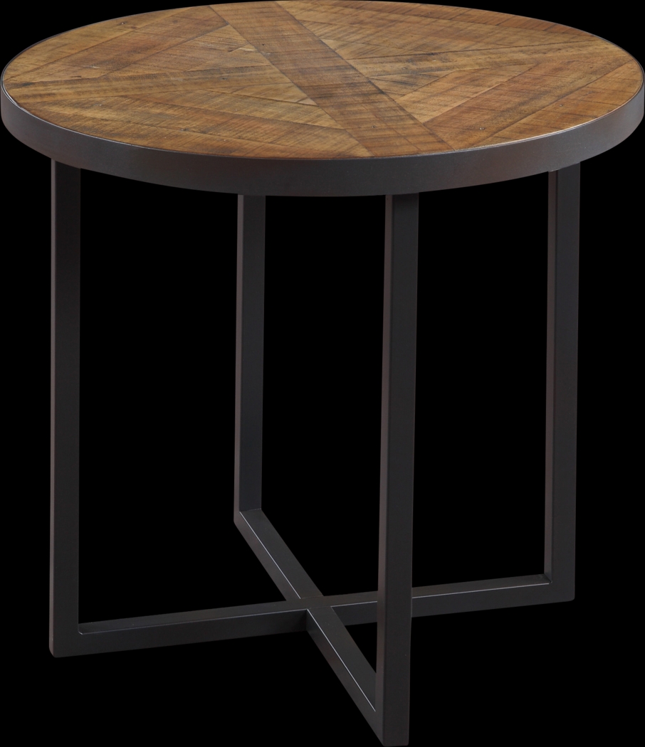 Ruder Brown End Table - Thumbnail - Image 1