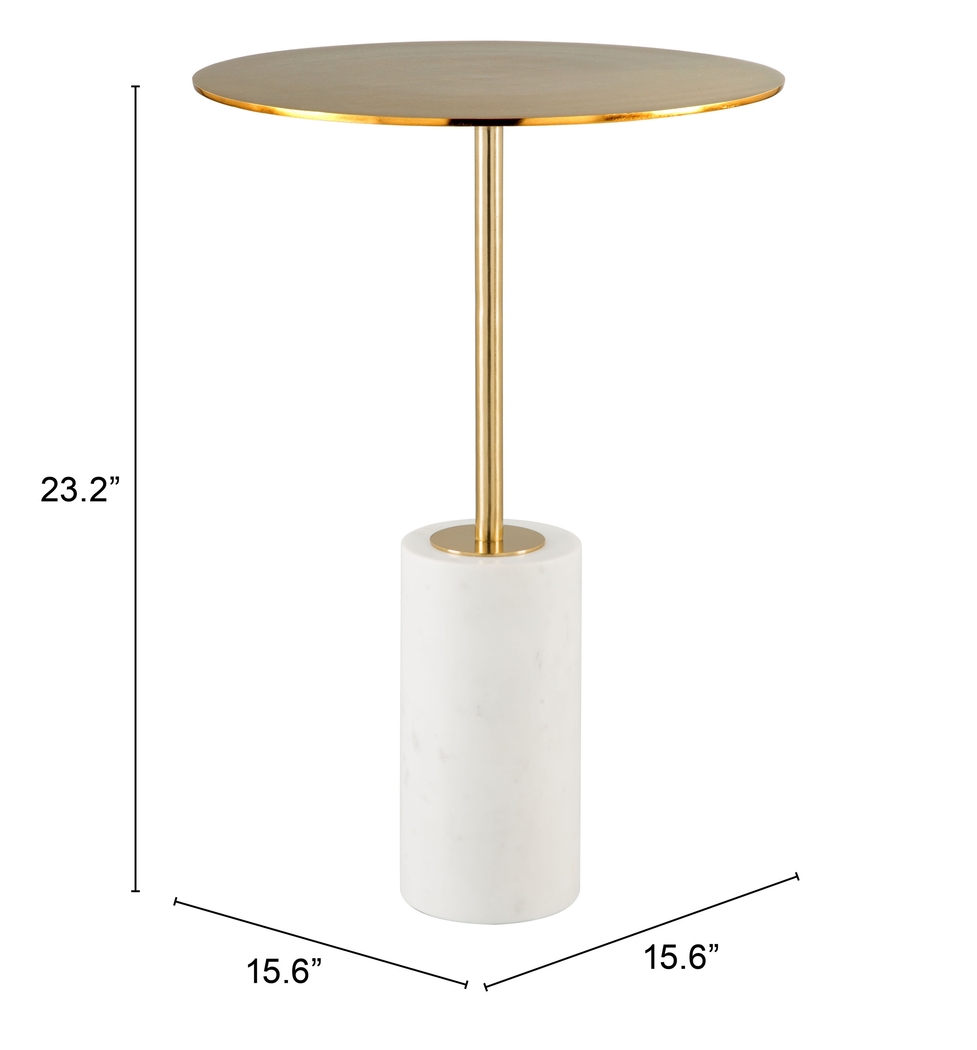 Rudyard Gold Accent Table - Thumbnail - Image 9
