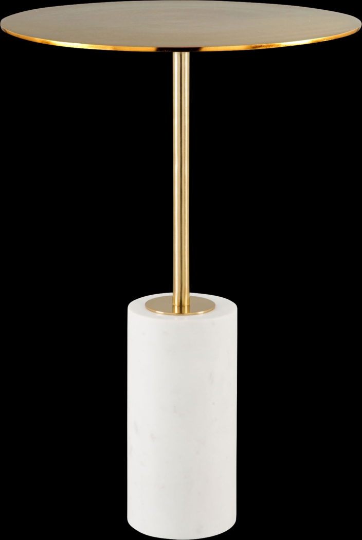 Rudyard Gold Accent Table - Thumbnail - Image 1