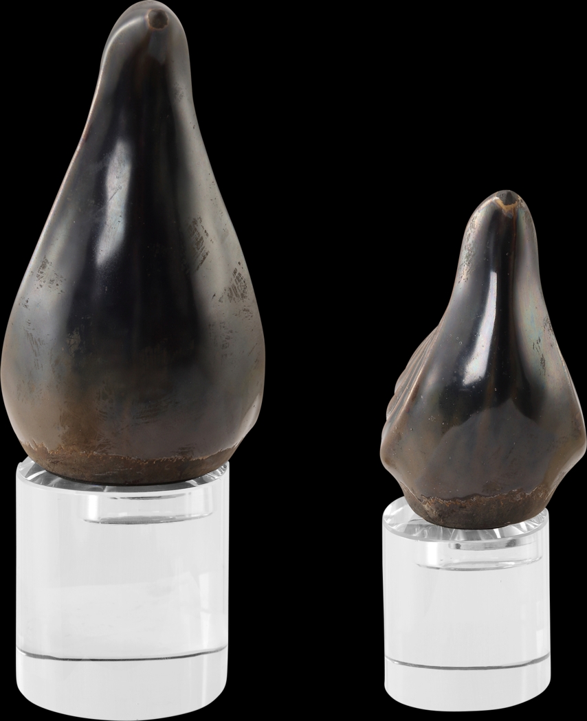 Ruers Gray Sculpture, Set of 2 - Thumbnail - Image 4