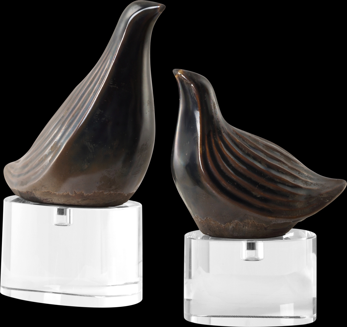 Ruers Gray Sculpture, Set of 2 - Thumbnail - Image 1