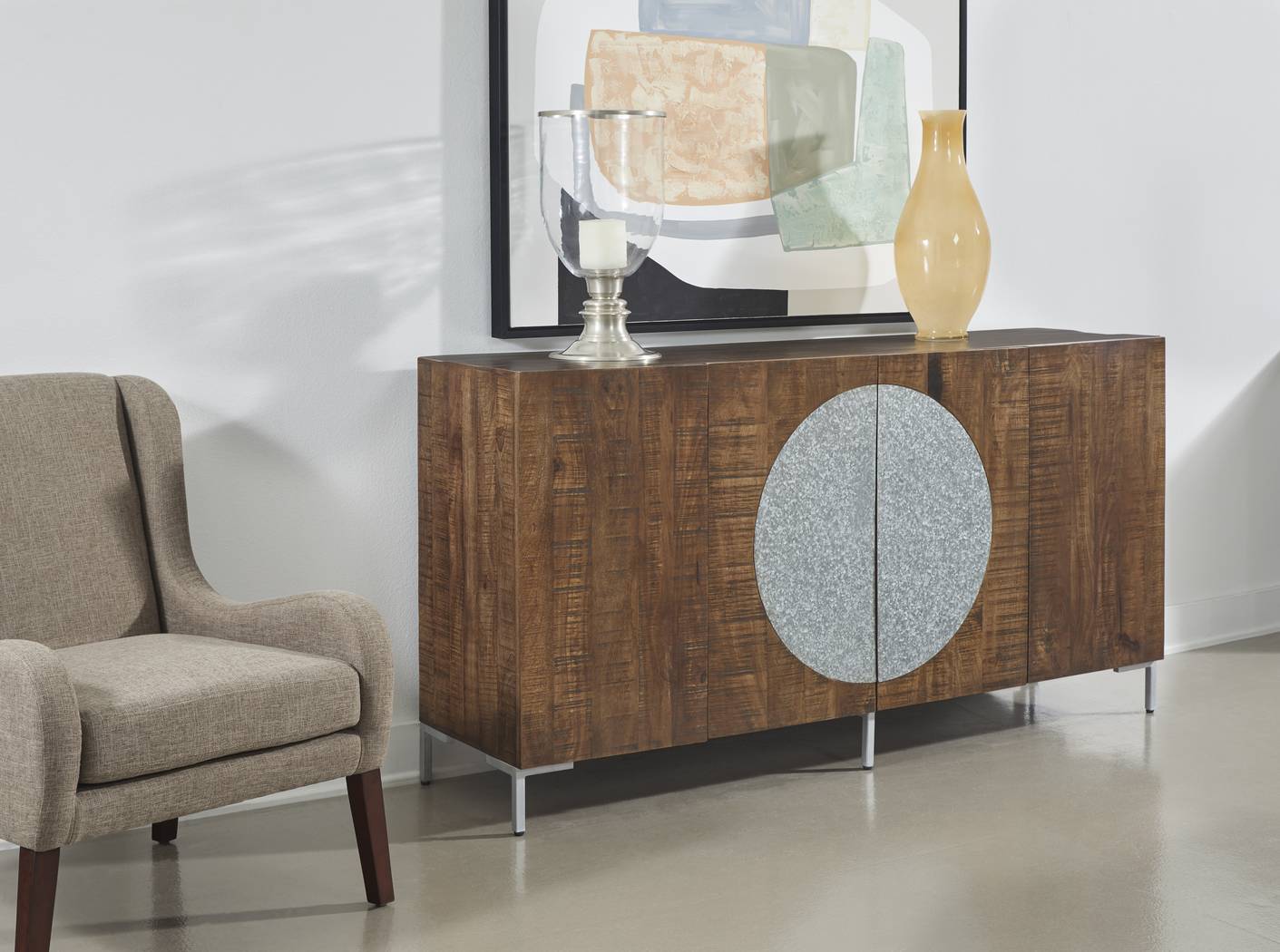Ruffian Brown Credenza - Thumbnail - Image 2