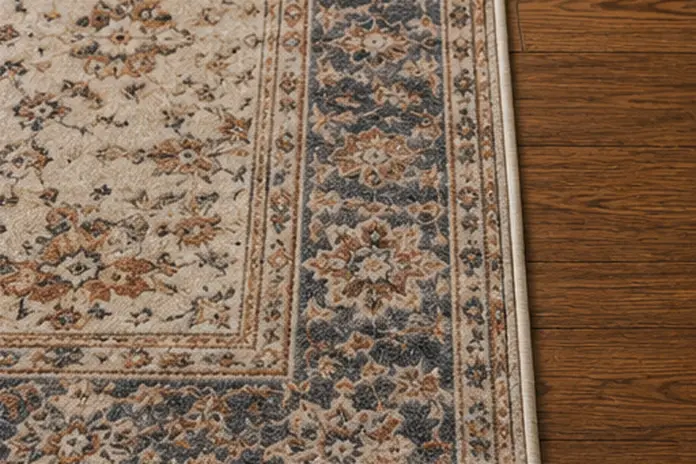 a rug with rug pad that fits just right