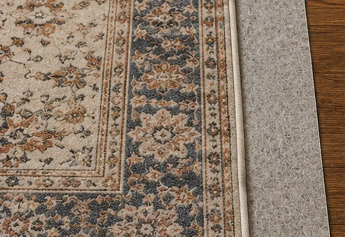 rug pad too large