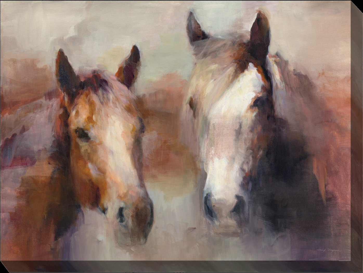 Rugged Duo Brown Indoor/Outdoor Wall Art - Thumbnail - Image 1