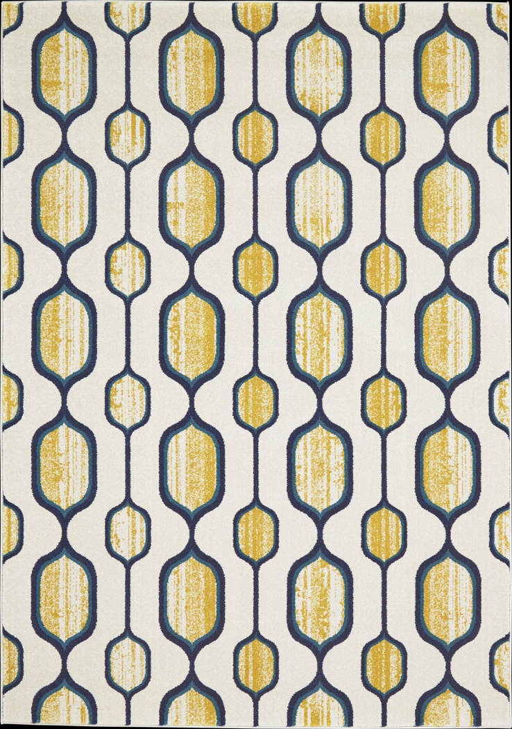 Rukma Cream 8' x 11' Rug - Thumbnail - Image 1