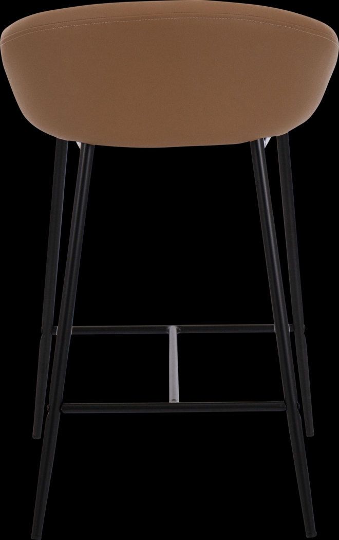 Ruley Camel Counter Height Stool, Set of 2 - Thumbnail - Image 7