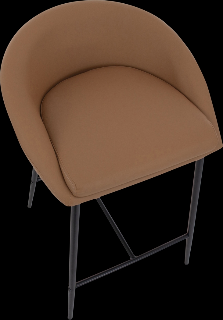 Ruley Camel Counter Height Stool, Set of 2 - Thumbnail - Image 9