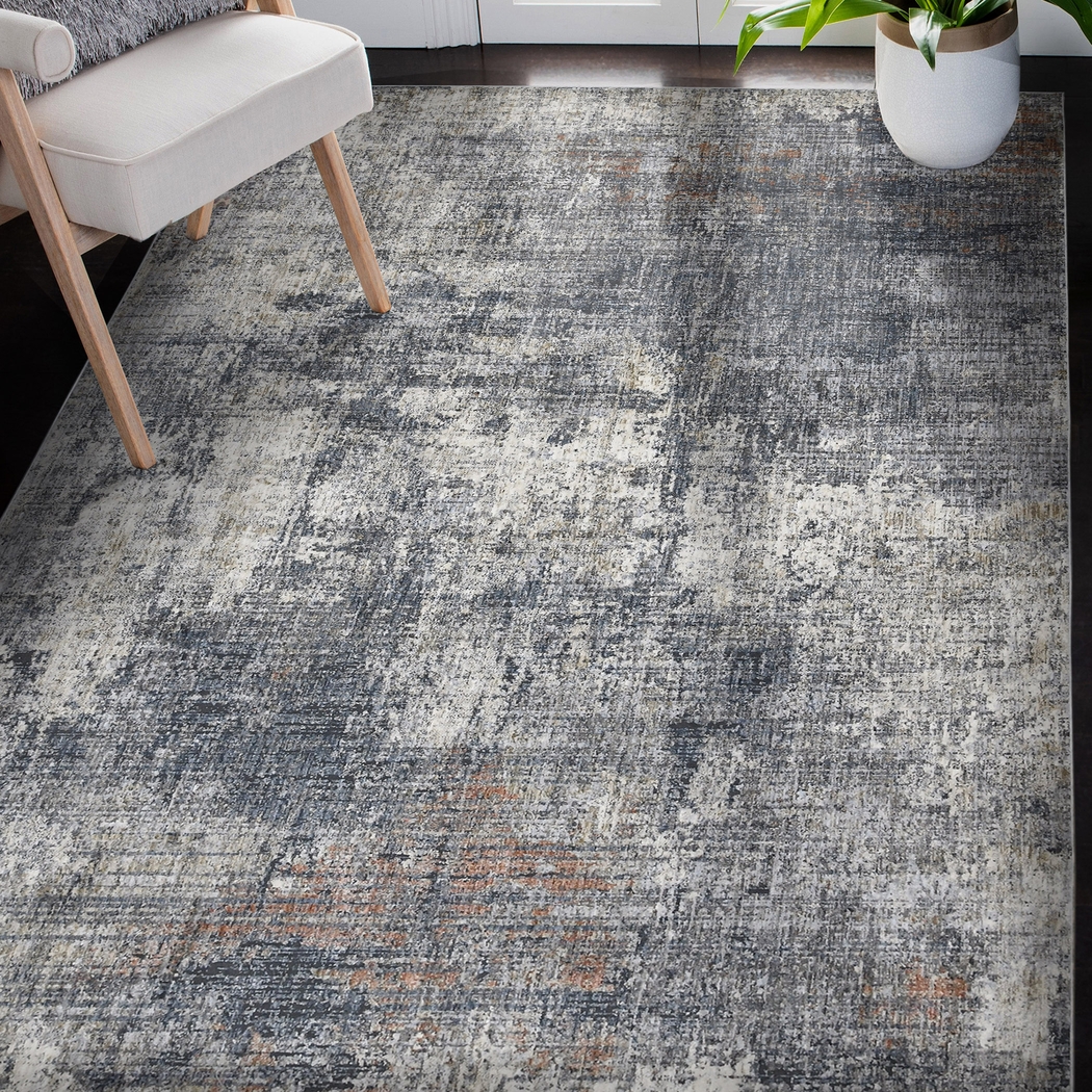 Rulish Gray 5'3 x 7'6 Rug - Thumbnail - Image 2