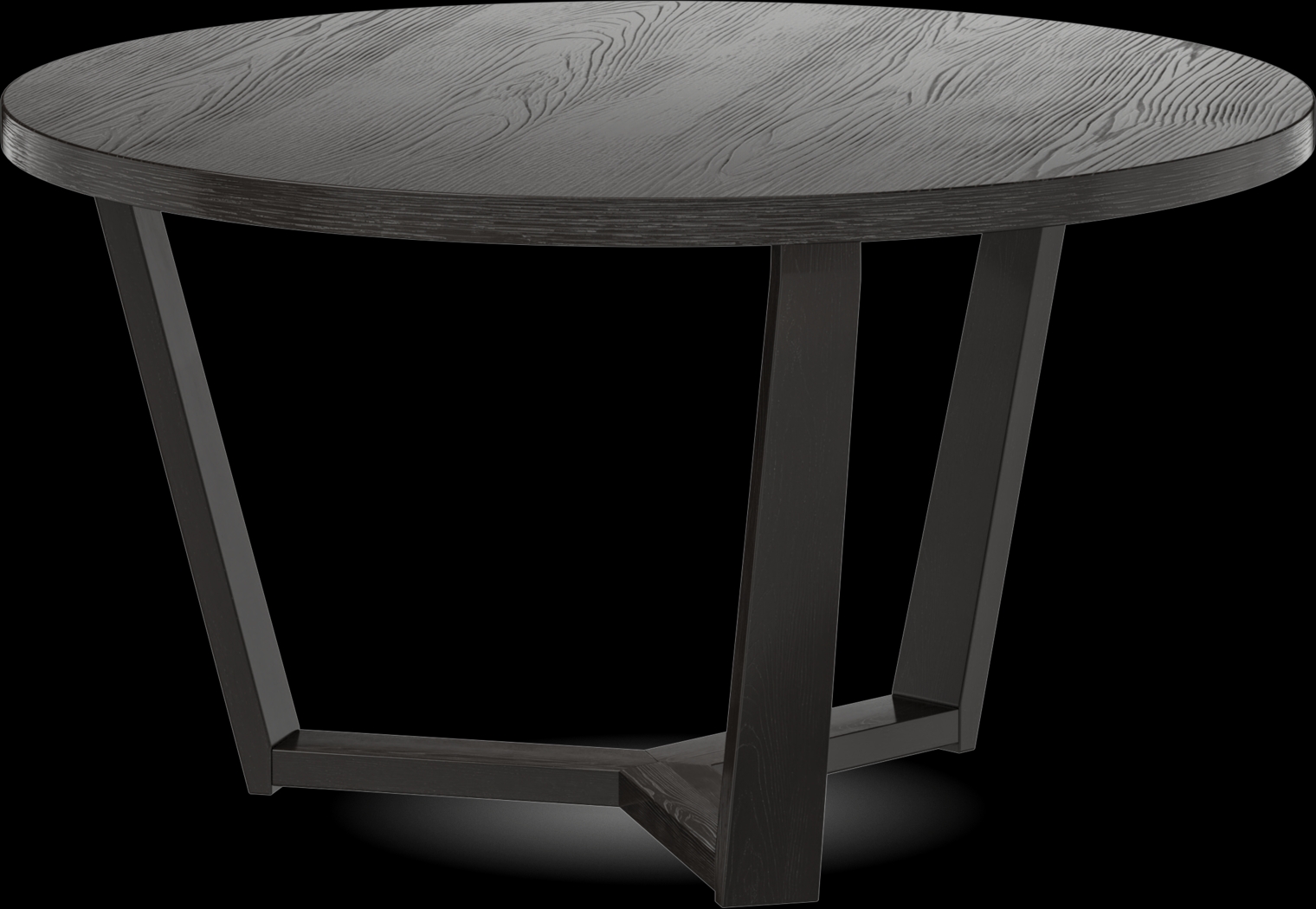 Rumie Dark Brown 36 in. Cocktail Table - Thumbnail - Image 2