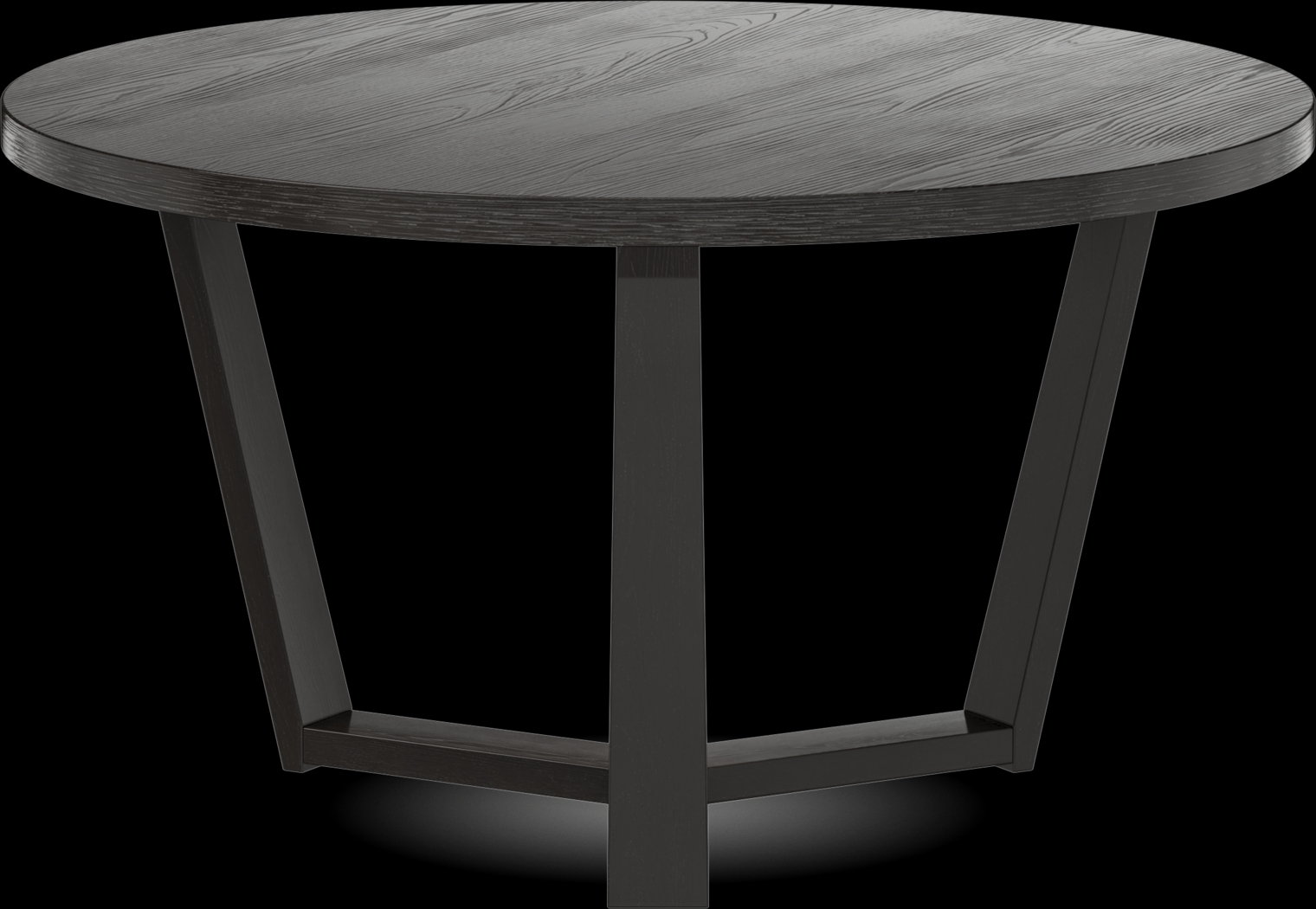 Rumie Dark Brown 36 in. Cocktail Table - Thumbnail - Image 1