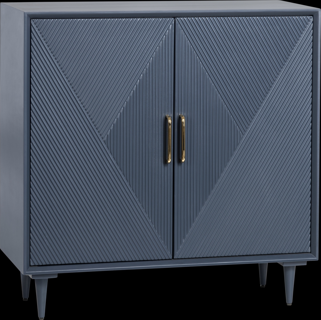 Rummele Blue Accent Cabinet - Thumbnail - Image 1
