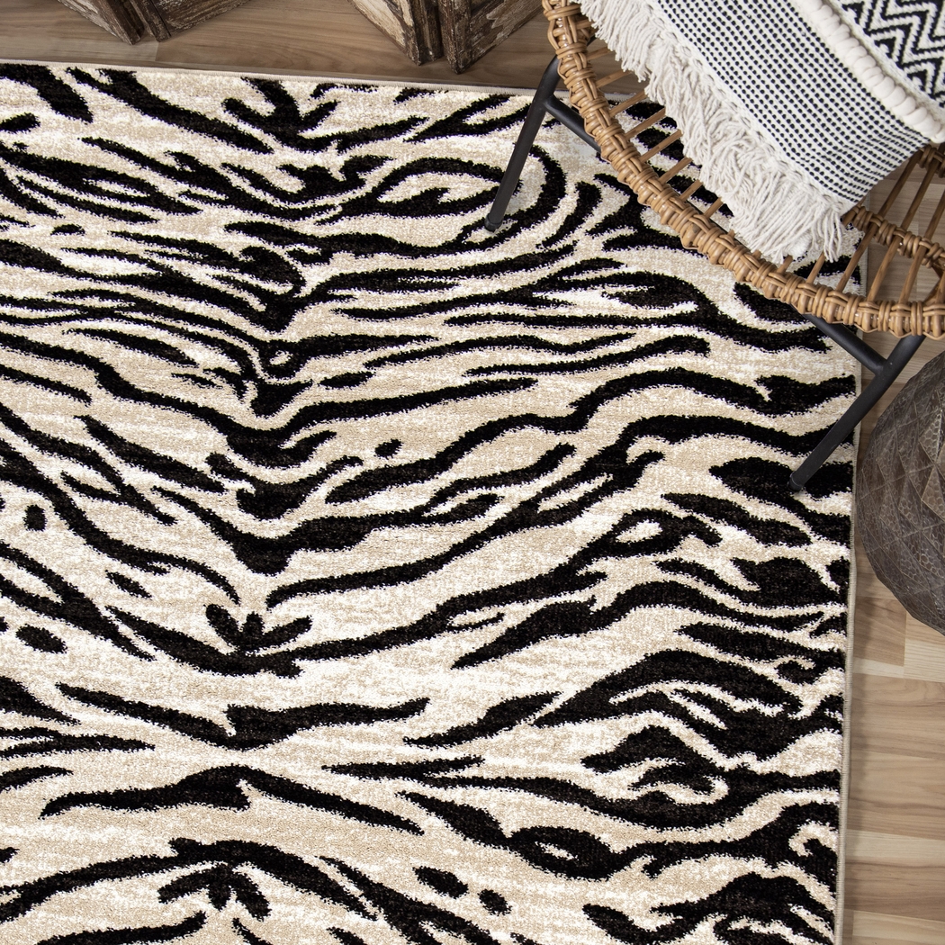 Rummo Gray 5'3 x 7'6 Rug - Thumbnail - Image 3