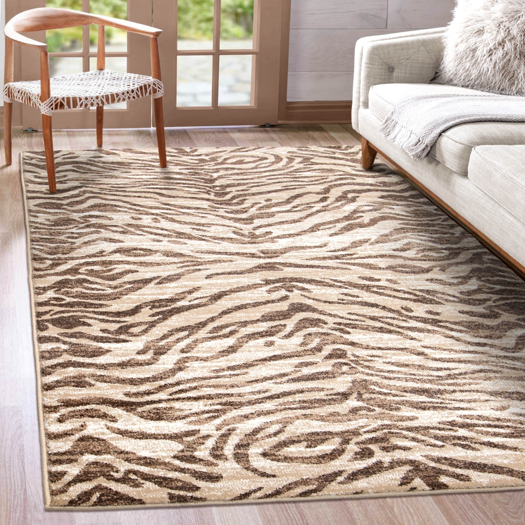 Rummo Off White 5'3 x 7'6 Rug - Thumbnail - Image 2