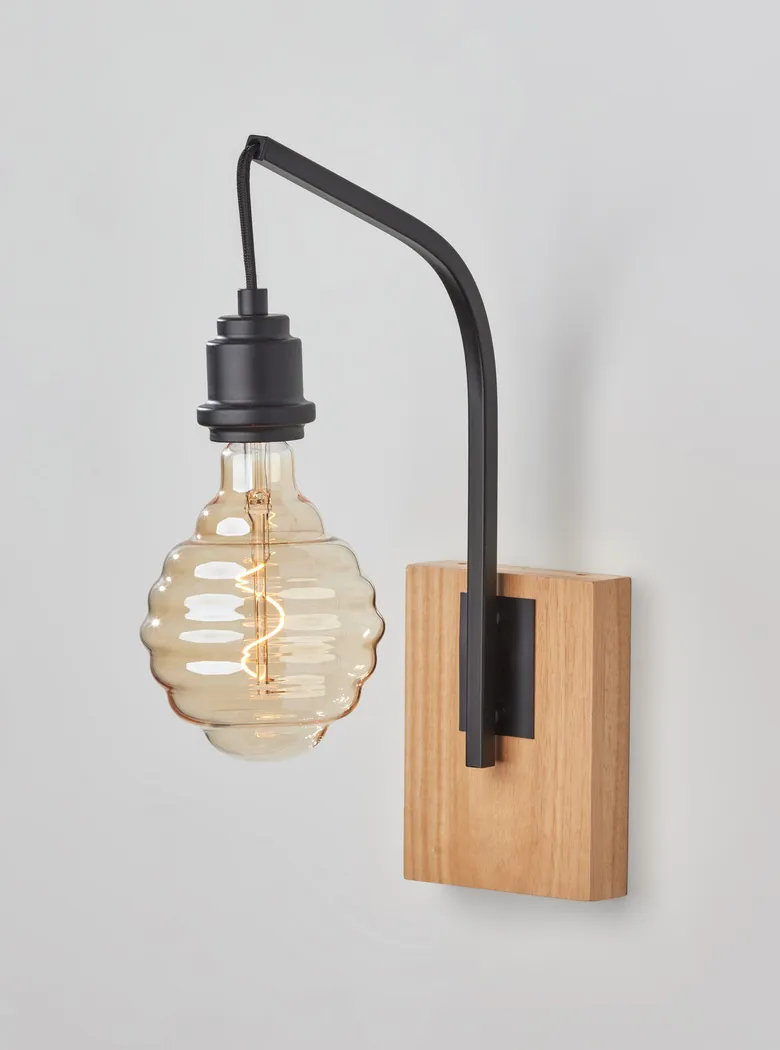 Rune Black Sconce - Thumbnail - Image 2