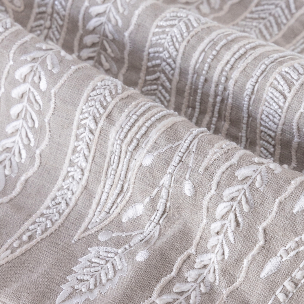 Running Bay Beige Lumbar Pillow - Thumbnail - Image 4