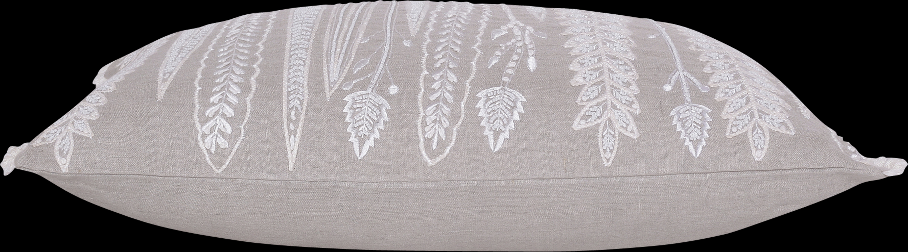 Running Bay Beige Lumbar Pillow - Thumbnail - Image 5