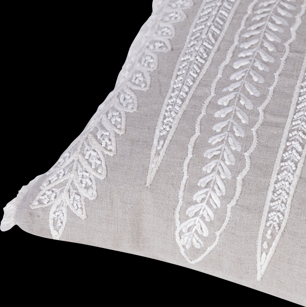 Running Bay Beige Lumbar Pillow - Thumbnail - Image 6