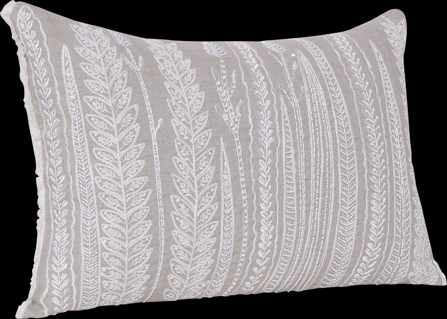 Running Bay Beige Lumbar Pillow - Thumbnail - Image 9