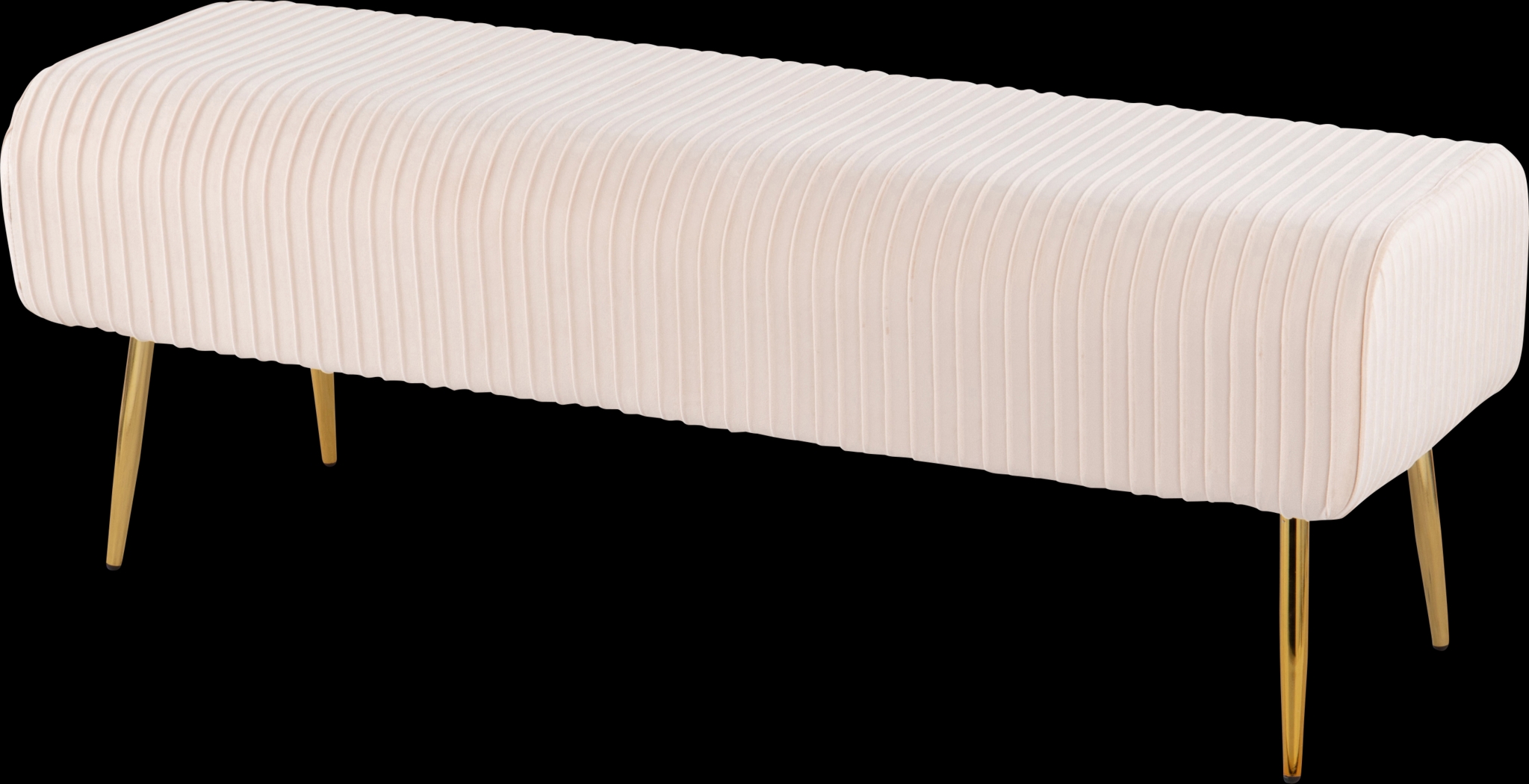 Runnymede Cream Accent Bench - Thumbnail - Image 3