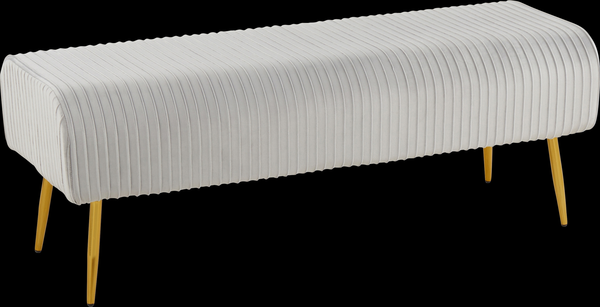 Runnymede Silver Accent Bench - Thumbnail - Image 1