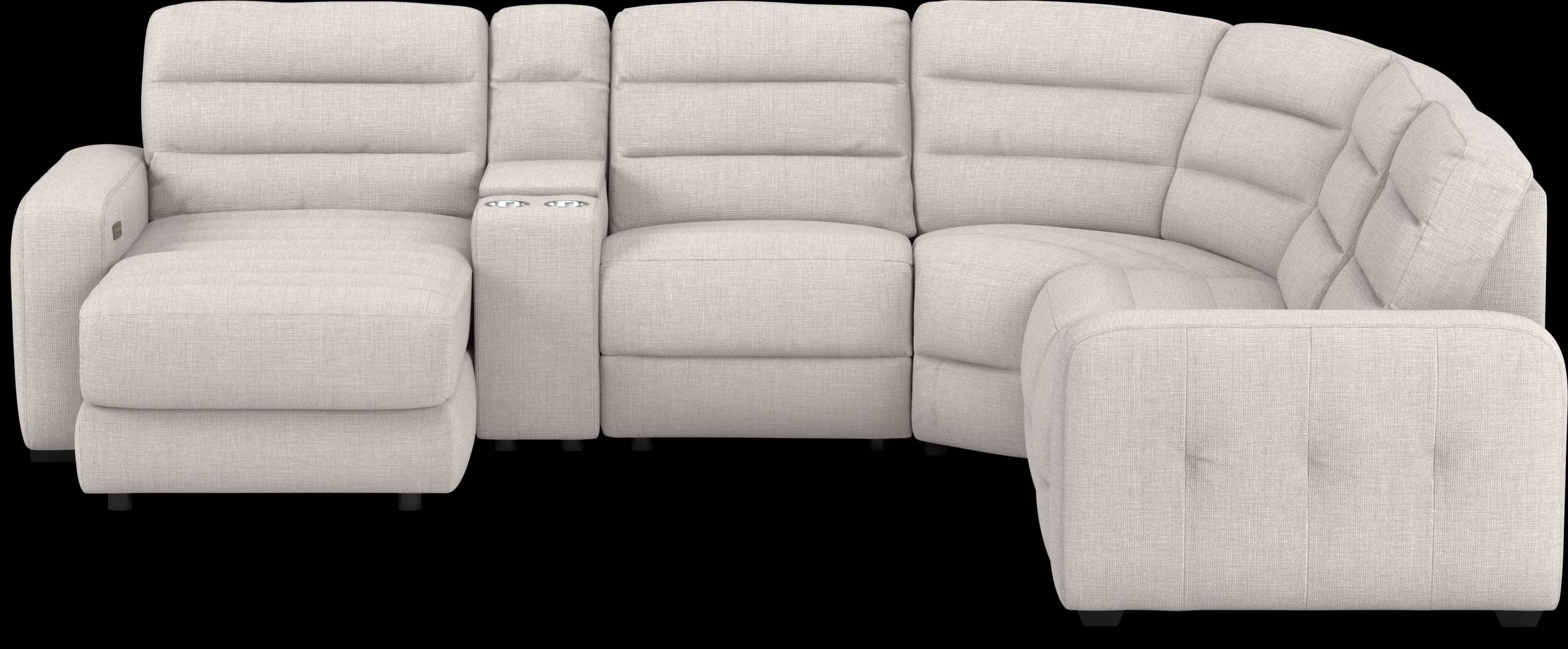 Runyon Canyon Platinum 6 Pc Power Reclining Sectional - Thumbnail - Image 3