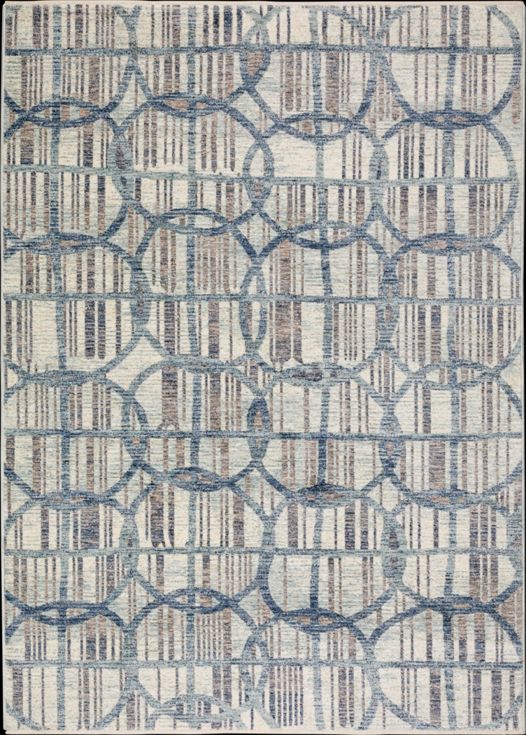 Ruoli Blue 5' x 7'10 Rug - Thumbnail - Image 1