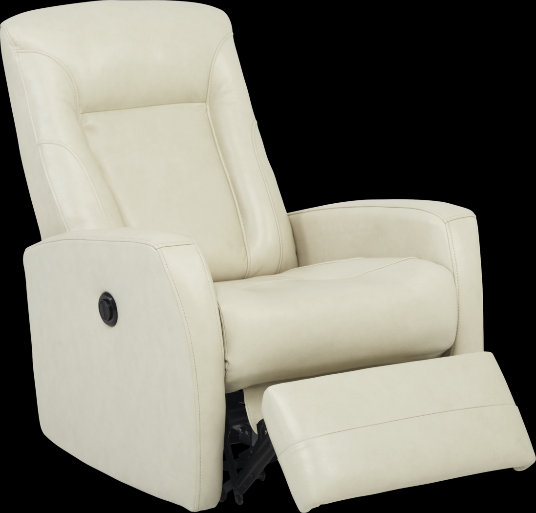 Ruperto Stone Leather Power Recliner - Thumbnail - Image 2