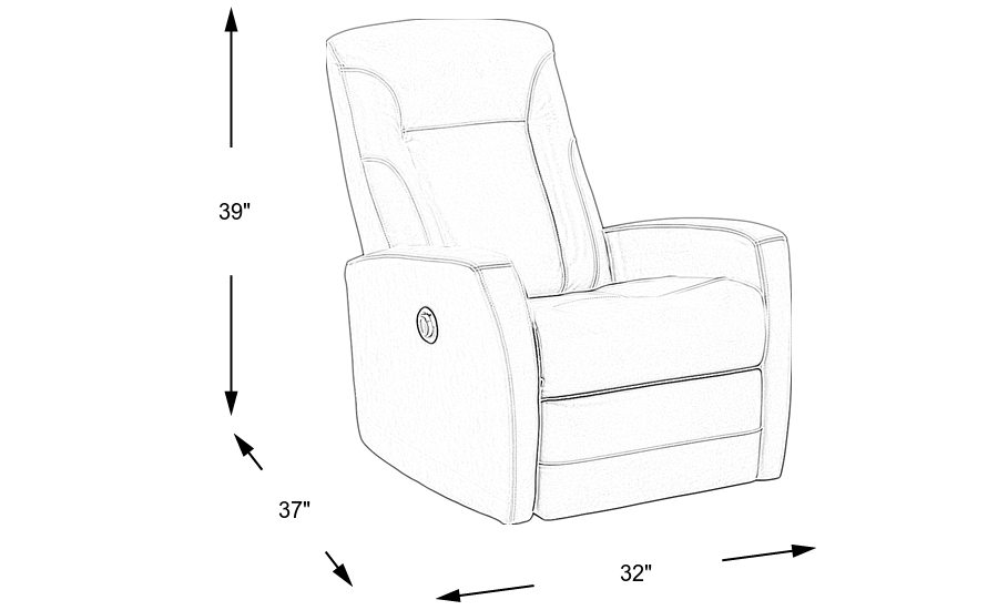 Dimension Image. Please refer to the Dimension Tab on this page for dimension details.