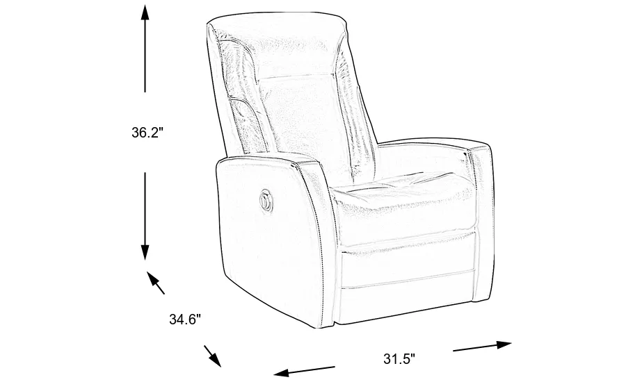 Dimension Image. Please refer to the Dimension Tab on this page for dimension details.