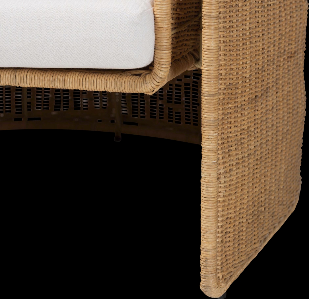 Rushcorp Brown Accent Chair - Thumbnail - Image 3