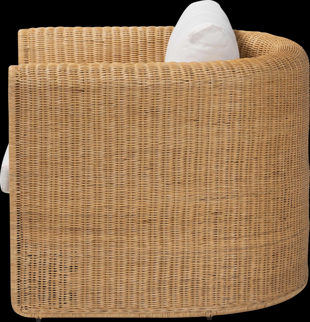 Rushcorp Brown Accent Chair - Thumbnail - Image 4