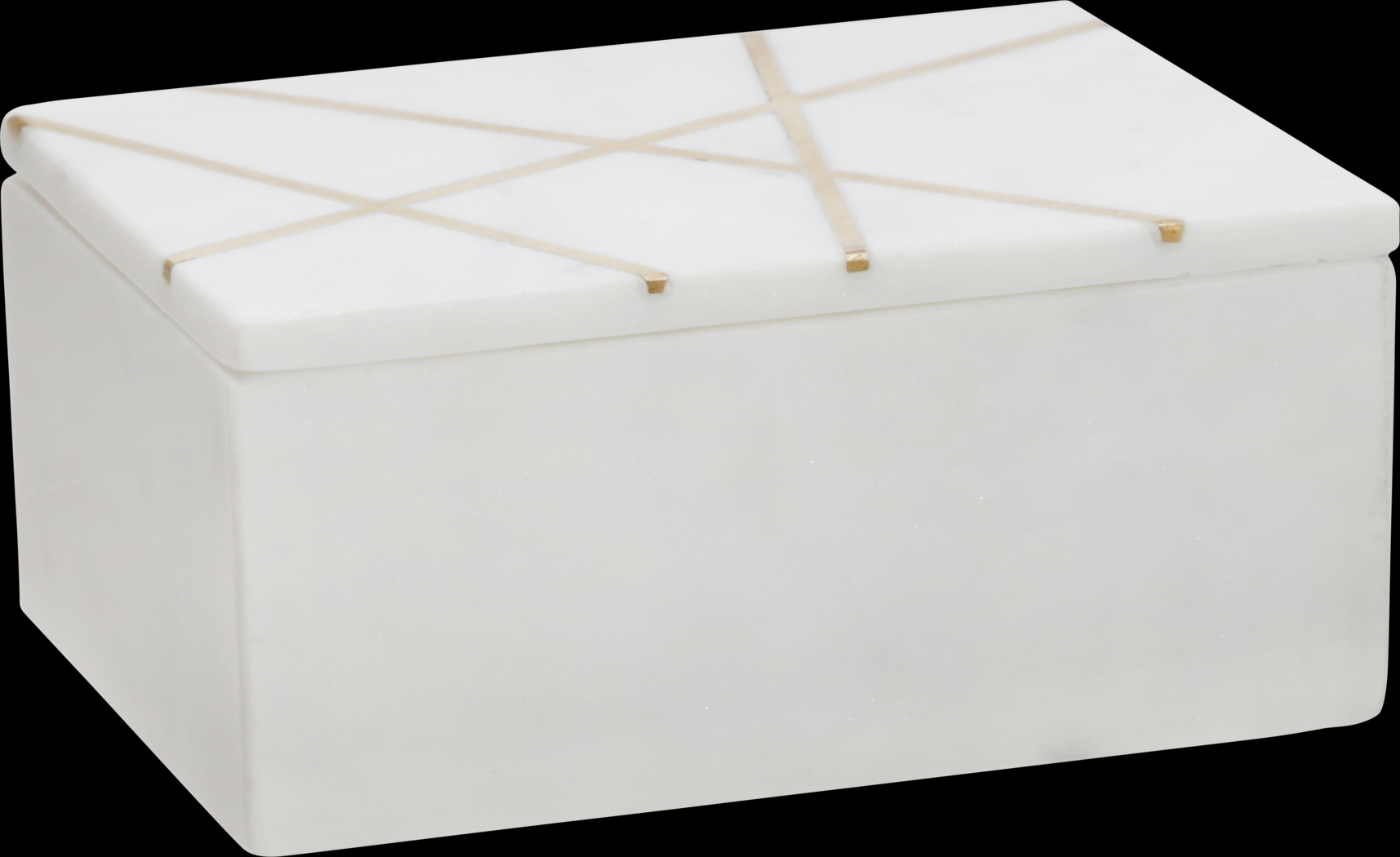 Rushton White Decorative Box - Thumbnail - Image 1