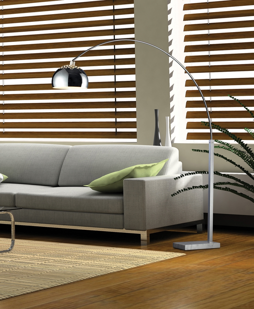 Rushwood Moor Silver Floor Lamp - Thumbnail - Image 2