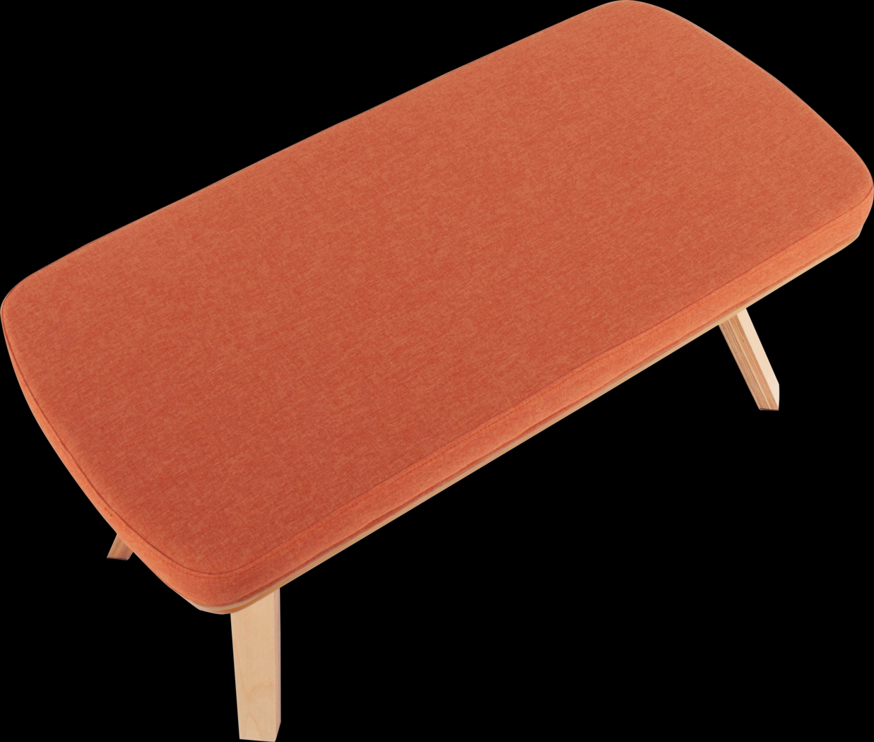 Rushworth I Orange Accent Bench - Thumbnail - Image 5