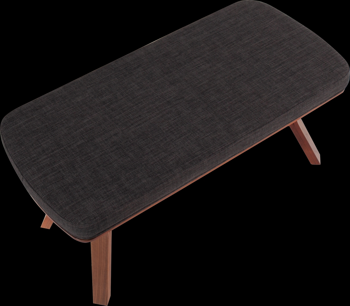 Rushworth II Charcoal Accent Bench - Thumbnail - Image 3