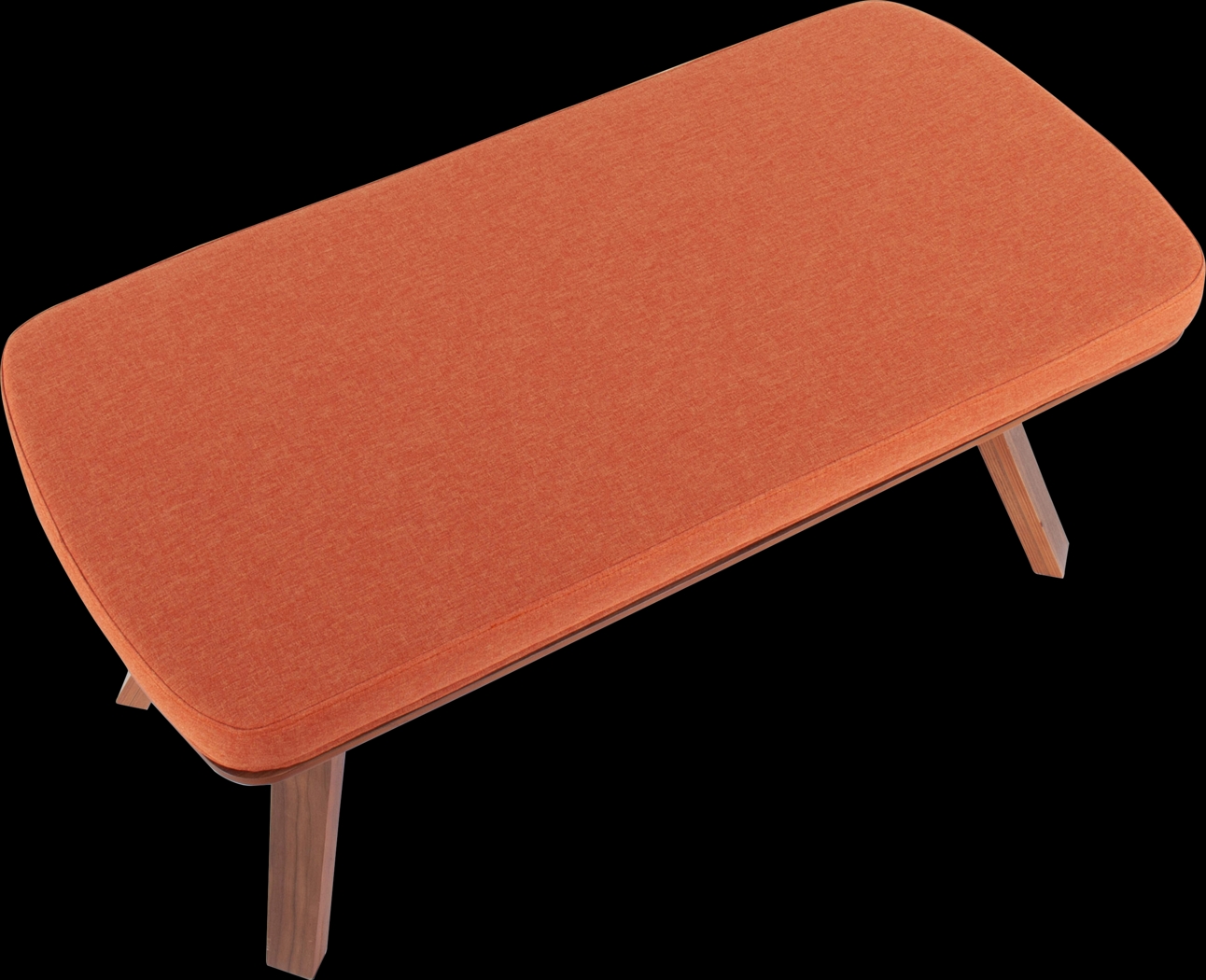 Rushworth II Orange Accent Bench - Thumbnail - Image 5