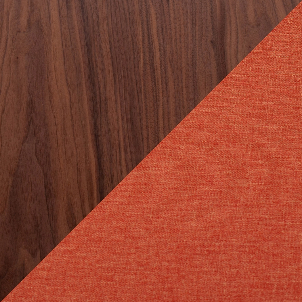 Rushworth II Orange Accent Bench - Thumbnail - Image 6