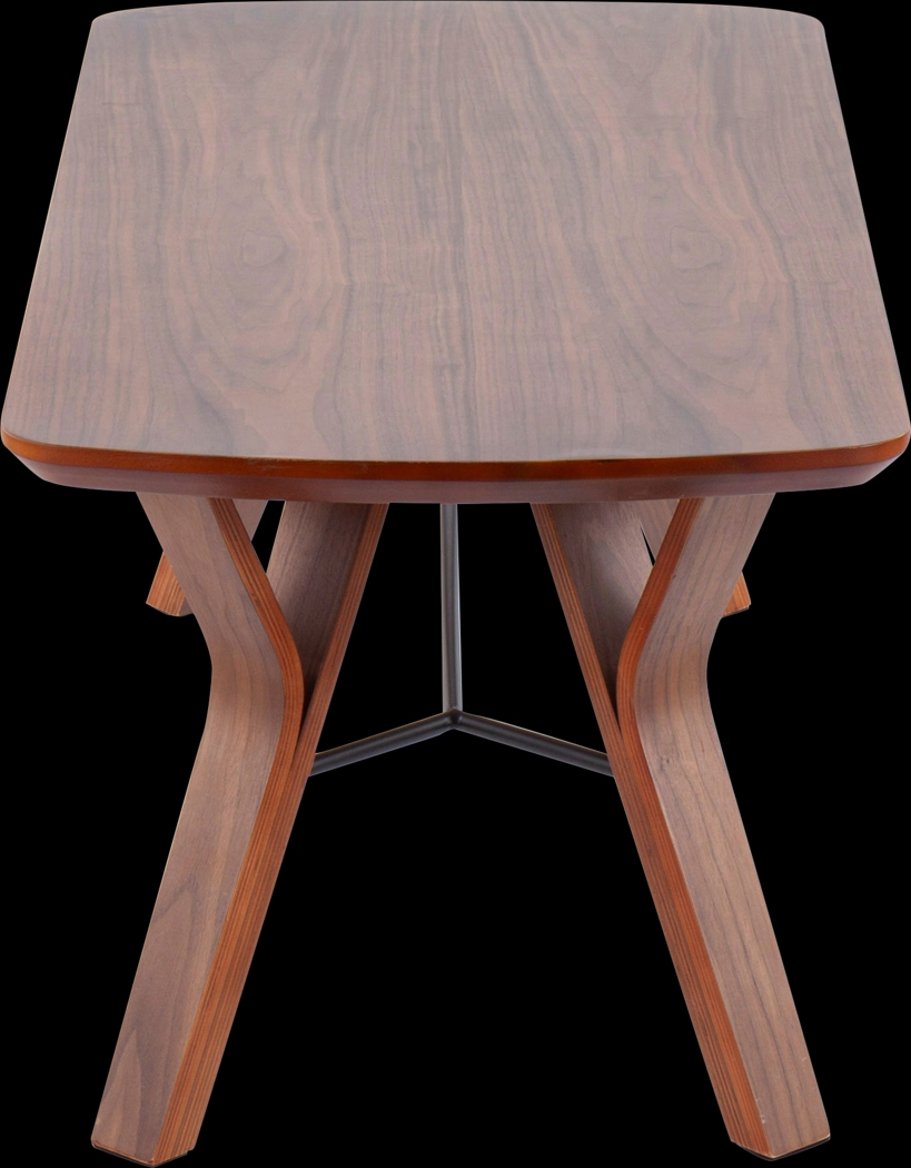 Rushworth II Walnut Accent Bench - Thumbnail - Image 2