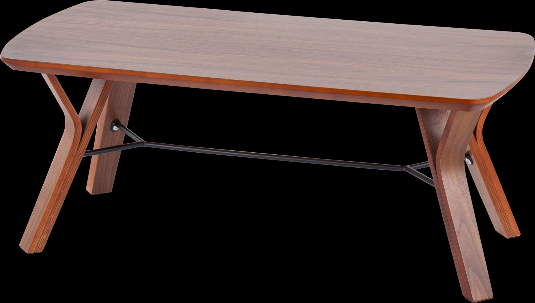 Rushworth II Walnut Accent Bench - Thumbnail - Image 3