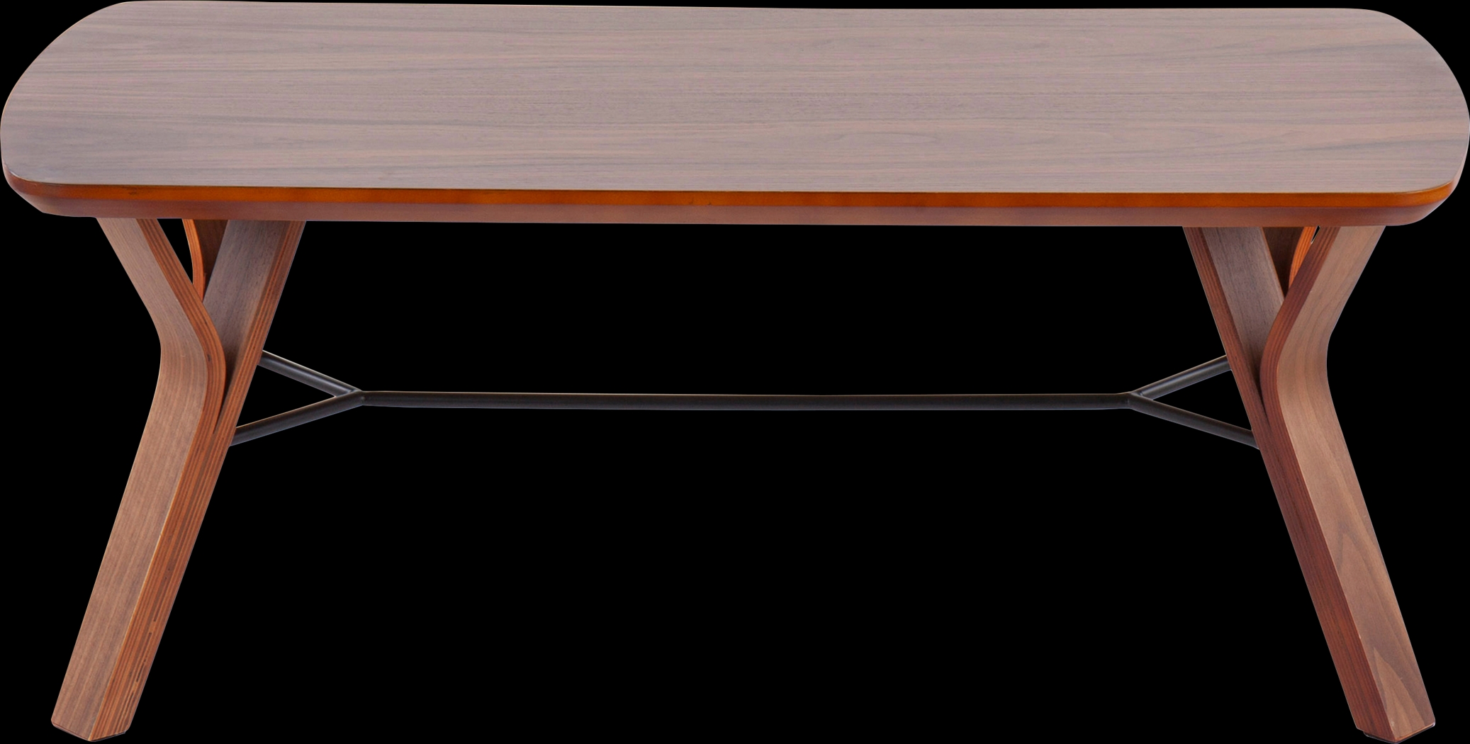 Rushworth II Walnut Accent Bench - Thumbnail - Image 4