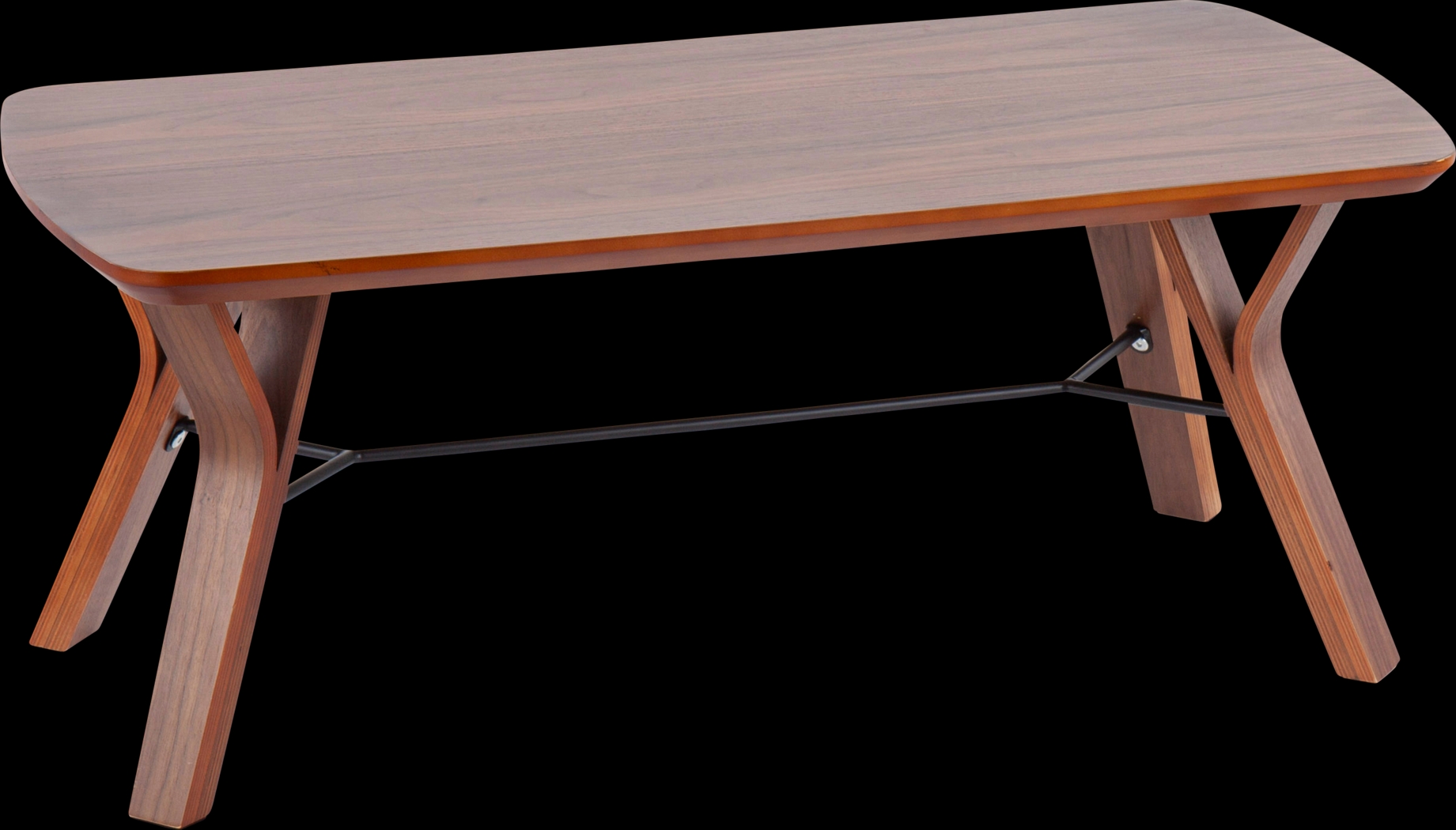 Rushworth II Walnut Cocktail Table - Thumbnail - Image 1