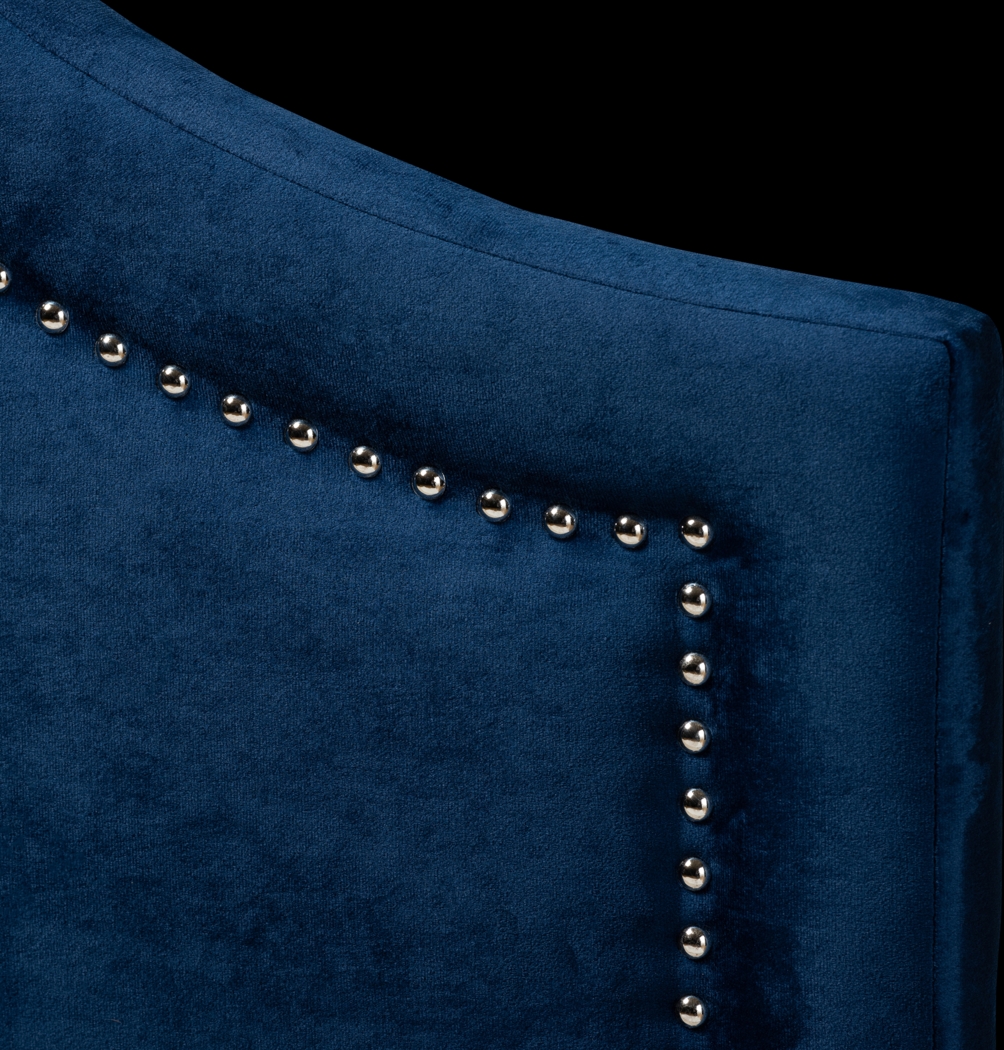 Rusling Navy Queen Headboard - Thumbnail - Image 4