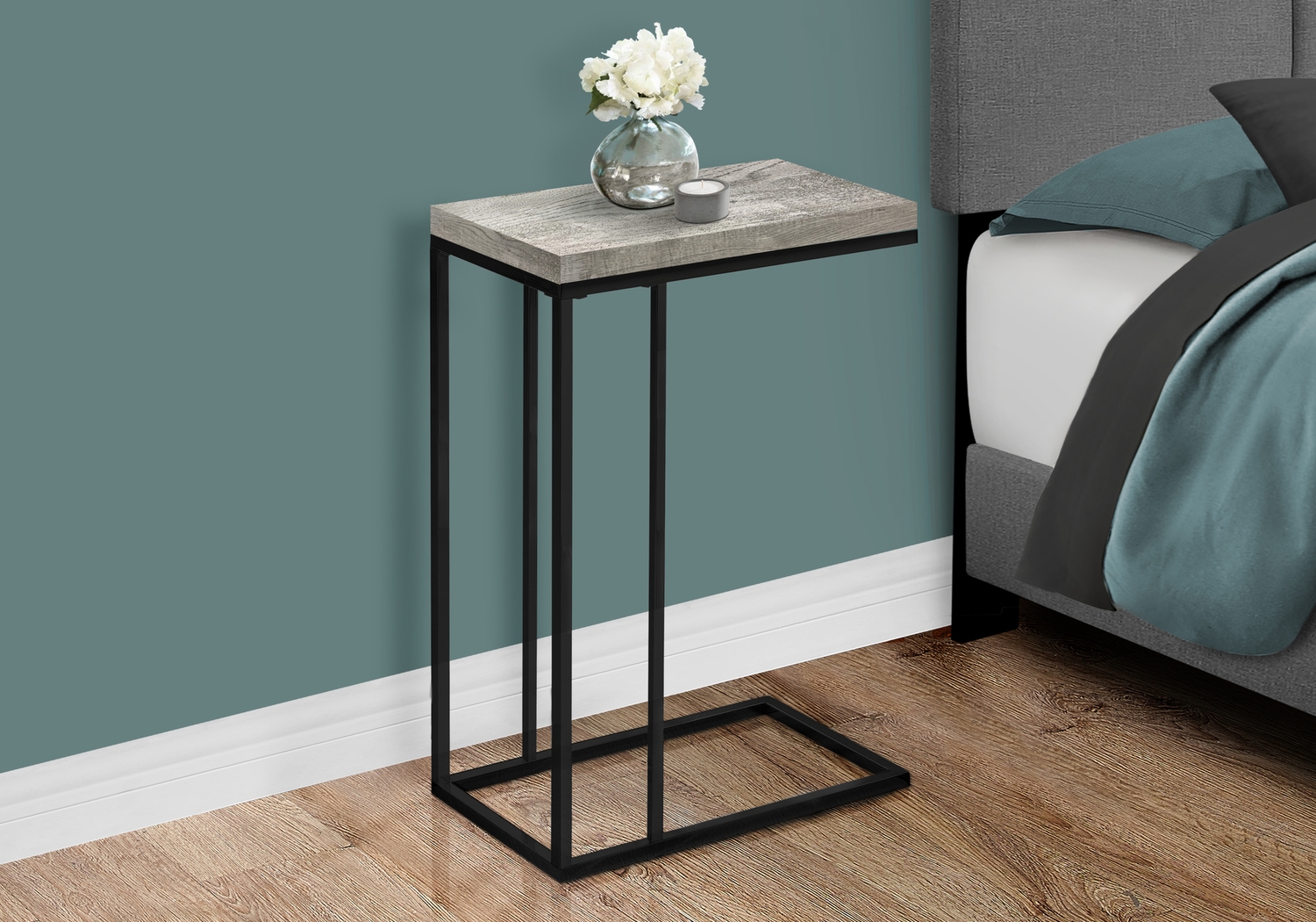 Russleo Gray Accent Table - Thumbnail - Image 5